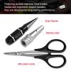 FriHobby 0-14mm RC Body Reamer Curved & Straight Body Scissors Set Universal for RC Car Quadcopter Body Shell Mounts Lexan Plastic Trimming Cutting Hole Punching RC Tools Kit view 3