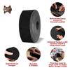ELW 5-6 oz (2-2.4mm) Black Straps, Belts, Strips 2.5" Wide X 72" Length (6.4cm x 1.83m) Full Grain Leather Crazy Horse Belt Medium DIY Craft, Pet Collars, Blanks, Accessory, Jewelry, Wrapping view 4