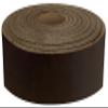ELW 5-6 oz (2-2.4mm) Dark Brown Straps, Belts, Strips 3" Wide X 60" Length (7.6cm x 1.52m) Full Grain Leather Crazy Horse Belt Medium DIY Craft, Pet Collars, Blanks, Accessory, Jewelry, Wrapping view 1