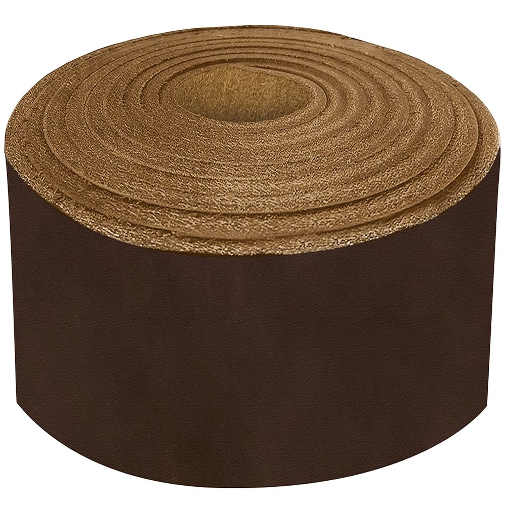 ELW 5-6 oz (2-2.4mm) Bourbon Brown Straps, Belts, Strips 2" Wide X 72" Length (5.1cm x 1.83m) Full Grain Leather Crazy Horse Belt Medium DIY Craft, Pet Collars, Blanks, Accessory, Jewelry, Wrapping