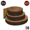 ELW 5-6 oz (2-2.4mm) Bourbon Brown Straps, Belts, Strips 2" Wide X 72" Length (5.1cm x 1.83m) Full Grain Leather Crazy Horse Belt Medium DIY Craft, Pet Collars, Blanks, Accessory, Jewelry, Wrapping view 3