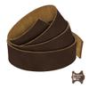 ELW 5-6 oz (2-2.4mm) Bourbon Brown Straps, Belts, Strips 2" Wide X 72" Length (5.1cm x 1.83m) Full Grain Leather Crazy Horse Belt Medium DIY Craft, Pet Collars, Blanks, Accessory, Jewelry, Wrapping view 4