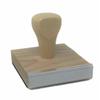 Infusion Go Out Into The World Rubber Stamp, 2 X 2 Wood Stamp view 3