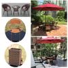 Queenbox 3mmx10m Gradient Round Rattan Weaving, Synthetic Rattan Repair Knit Material Plastic Rattan for DIY Home Furniture, Chair Table, Storage Baskets view 4