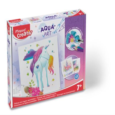 Maped Creativ Activity Kit - 1 Set - Multicolor 14 Pack - Ages 7+ - Mess-Free Creativity - Easy Color Blending - Metalized Foil Accents - Child-Friendly Design