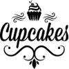 Infusion Cupcakes Box Rubber Stamp, 3 X 3'' Wood Stamp view 2