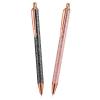 Epakh 2 Pieces Weeding Pen Vinyl Pen Pin Weeding Tool Fine Point Glitter Metal Vinyl Air Release or Car Puncturing Installation Retractable Craft Tool for DIY(Black, Gold) view 1
