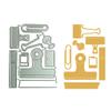 Document Clips Metal Die Cuts, Cutting Dies for Card Making Clearance, Embossing Dies for Scrapbooking, DIY Album Paper Cards Decoration view 1