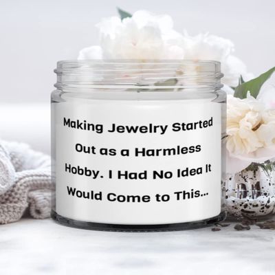 Making Jewelry Started Out as a Harmless Hobby. I Had No Idea It Would Come to Candle, Jewelry Making, Cheap Gifts For Jewelry Making