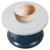 FLKQC Ceramics Pottery Sculpting Wheel | 7" Diameter Heavy Duty Metal Pottery Decorating Banding Wheel with Non-Skid Rubber Boot & Ball Bearings (7 inch Metal) view 1