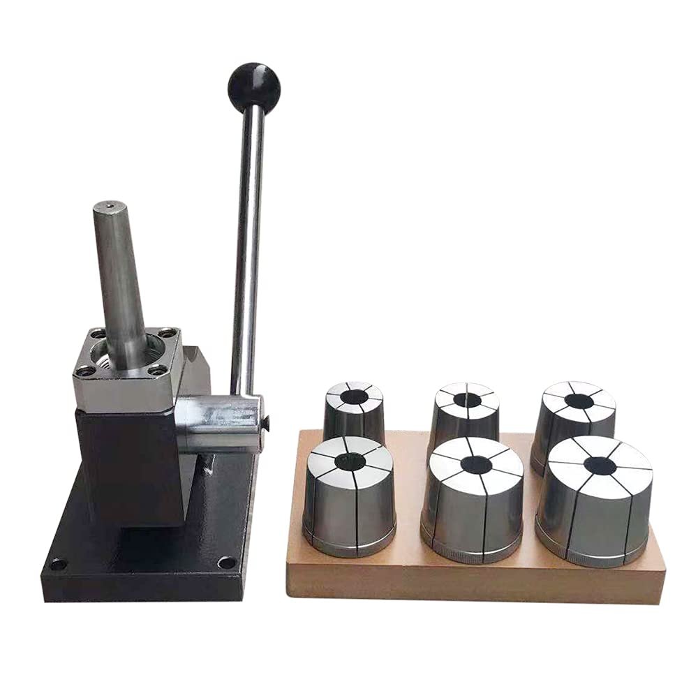 VPABES Professional Bangle Bracelets Stretcher Enlarger Making Tools Facilities Mandrel Jewelry DIY Enlarging Making Tool with 6 Round Dies
