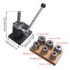 VPABES Professional Bangle Bracelets Stretcher Enlarger Making Tools Facilities Mandrel Jewelry DIY Enlarging Making Tool with 6 Round Dies view 2
