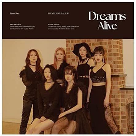 DREAMNOTE Dreams Alive 4th Single Album CD+76p PhotoBook+2p PhotoCard+1p PostCard+Message PhotoCard SET+Tracking Kpop Sealed