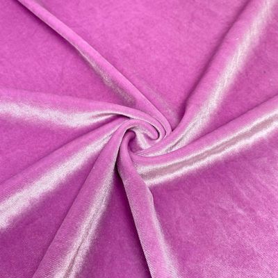 Valentina Textile Inc Stretch Velvet Fabric is 58/60" inches Wide (1 Yard, Orchid)