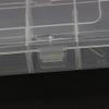 Heyiarbeit Plastic Organizer Container Storage Box Adjustable Divider Removable Grid Compartment, Premium Small Parts Organization(28 grids, Clear x 1) view 4