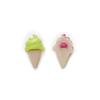 50pcs Ice Cream Nylon Buttons Clothing Home Sewing Scrapbooking Decor Card Making DIY 20x13mm (Size : 13mm) view 2