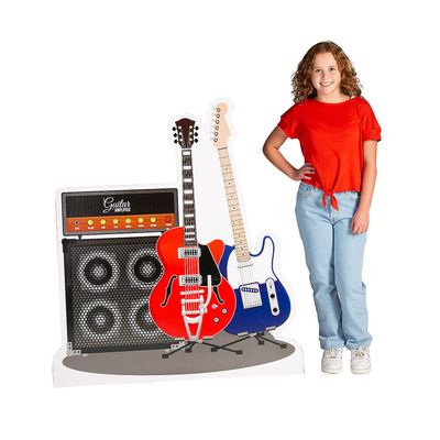 Guitar Stand-Up - Party Decor - 3 Pieces