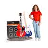 Guitar Stand-Up - Party Decor - 3 Pieces view 1