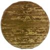 Michihamono Japanese Mokuhanga Woodblock Printing Burnishing Tool 130mm Round Disk Sosaku Sumi Baren, with Bamboo Leaf Cover, to Press Paper in Relief view 3