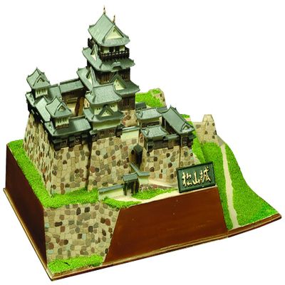 Doyusha JJ-7 1/450 Japanese Meijiro JOYJOY Collection Matsuyama Castle Plastic Model