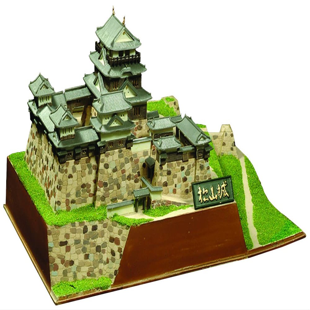Doyusha JJ-7 1/450 Japanese Meijiro JOYJOY Collection Matsuyama Castle Plastic Model