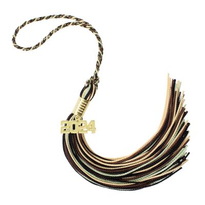 Tassel Depot 2024 Camouflage Graduation Tassel - Every School Color Available - Made in USA