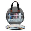Shinyzone Cross Stitch Storage Tote, Embroidery Projects Bag with Zipper Pockets Organiser for Hoops, Charts and Threads view 4