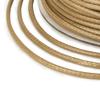 Cheriswelry 174 Yards/Roll 1.5mm Waxed Cord Korean Polyester Jewelry Beading Threads String Round Knotting Braiding Cord with Spool for DIY Bracelet Necklace Jewelry Making(Camel) view 2