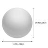 White Foam Balls Nativity Craft Paper Paste Hollow Balls Round Craft for DIY Wedding Decoration Party Festivals Foam Supplies Nativity Paper Paste view 3