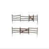 Woodland Scenics A2981 HO Log Fence view 1