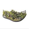 Woodland Scenics A2991 N Log Fence view 4