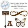 Steel Metal Script Word Art - Various Sizes and Finishes (smile Standard 14.5x9, Naturally Rusted) view 2
