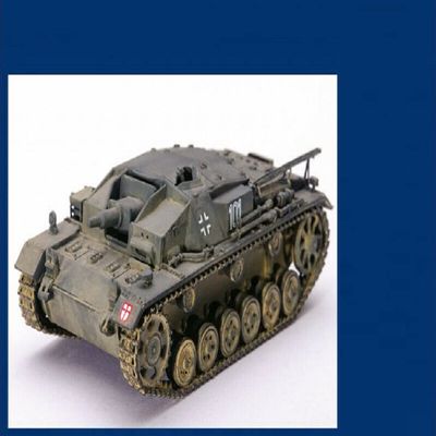 Unimodel 277 - 1/72 Tank Sturmgeschutz III Ausf.C, Scale Plastic Model kit