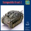 Unimodel 277 - 1/72 Tank Sturmgeschutz III Ausf.C, Scale Plastic Model kit view 2