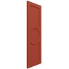 15"W x 68"H True Fit PVC Center Circle Arts & Crafts Fixed Mount Shutters, Colorful Leaves (Per Pair - Hardware Not Included) view 2
