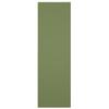 18"W x 30"H True Fit PVC Center Circle Arts & Crafts Fixed Mount Shutters, Moss Green (Per Pair - Hardware Not Included) view 4