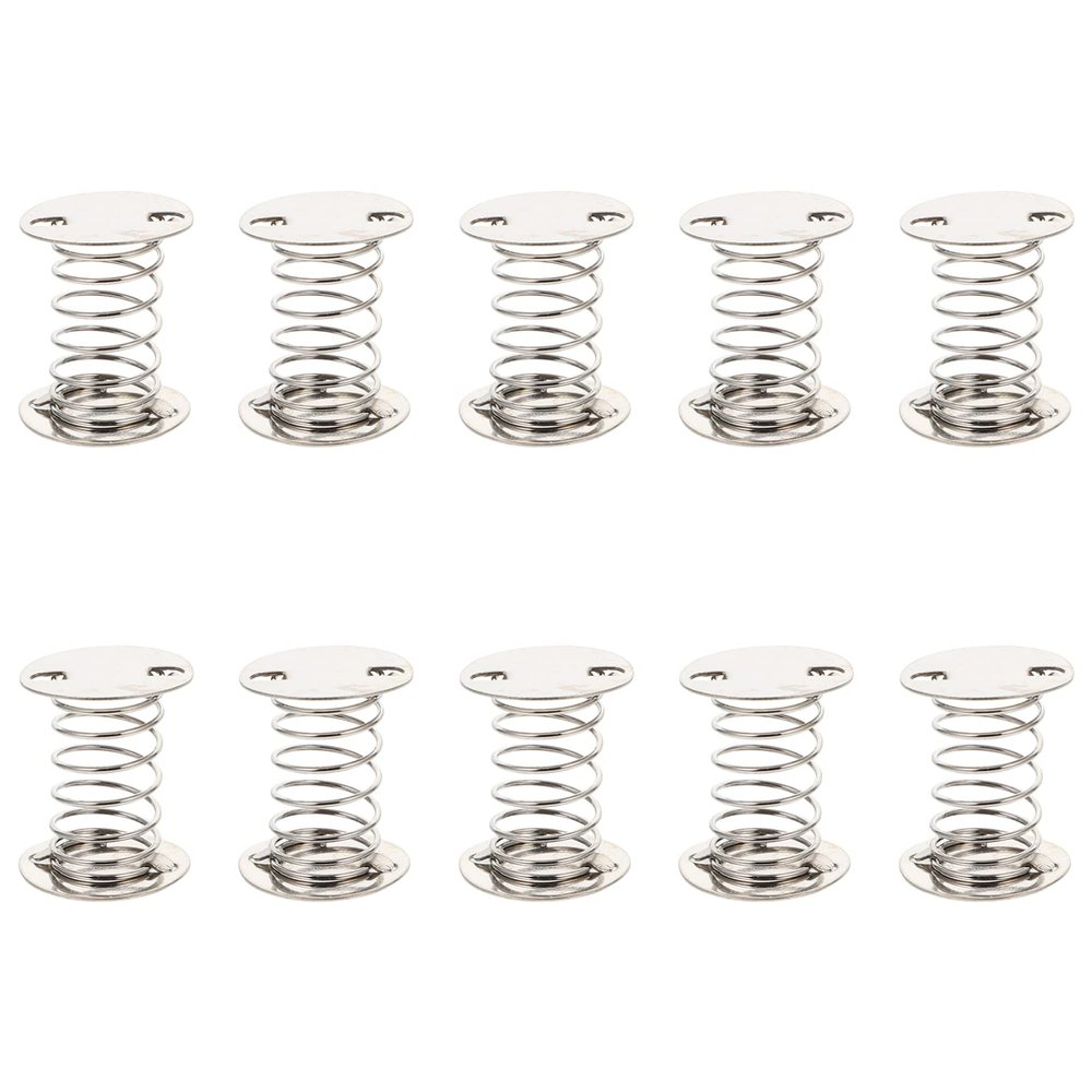 Healifty 10Pcs DIY Doll Spring Bases 0.90X0.78 Inch Dashboard Toy Bases for Car Decoration Shaking Doll Accessories for Crafts and Making