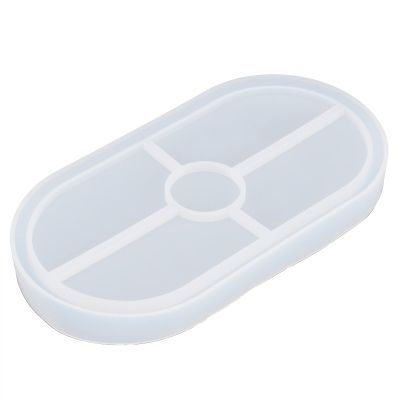 Dish Resin Mold, Trinket Dish Mould Oval Silicone Coaster Mold Silicone Tray Mould Jewellery Trinket Tray Holder Making Molds