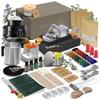 Hearth & Harbor Organic Soy Candle Making Kit for Adults, DIY Crafts, Complete Candle Making Supplies Include Natural Soy Wax, Tins, Electric Pot, Scents, Wicks & More Gift Idea, Home Decor 2 Lbs view 1