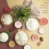 Hearth & Harbor Organic Soy Candle Making Kit for Adults, DIY Crafts, Complete Candle Making Supplies Include Natural Soy Wax, Tins, Electric Pot, Scents, Wicks & More Gift Idea, Home Decor 2 Lbs view 3
