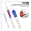 Acxico 9Pcs/Set Embroidery Punch Needle Kit with Case, Magic Embroidery Pen Set for DIY Sewing Craft Kit view 3