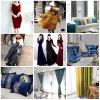 MUYUNXI Velvet Fabric by The Yard Dutch Velvet Velvet Fabric is Used for Pillow Clothing Sofa 150 cm Wide Sold by The Meter(Color:Milky) view 4