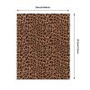 SagaSave 2530.5cm Iron-on Vinyl Leopard Cheetah Pattern Heat Transfer Vinyl Printing HTV Vinyl PU Adhesive Vinyl Clothing Patches Sheets for Clothes Fabric Supplies T-Shirt Decoration DIY view 2