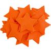 Playfully Ever After 3 Inch 35pc Stiff Felt Stars (Orange) view 1