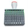 10 Digits Number Stamps Business Stamps Office Stamps Personalized Date Stamp Rubber Stamp Number Rubber Stamp Multi- Functional Creative Rolling Wheel Stamp Symbol Custom view 2