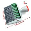 10 Digits Number Stamps Business Stamps Office Stamps Personalized Date Stamp Rubber Stamp Number Rubber Stamp Multi- Functional Creative Rolling Wheel Stamp Symbol Custom view 3