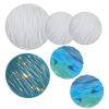 WT-YOGUET DIY Crystal Epoxy Mold, Big Wave Fruit Tray Epoxy Resin Mould Coaster Tea Plate Silicone Mold Home Decor for Hand Crafts view 2