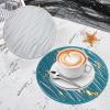 WT-YOGUET DIY Crystal Epoxy Mold, Big Wave Fruit Tray Epoxy Resin Mould Coaster Tea Plate Silicone Mold Home Decor for Hand Crafts view 4