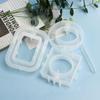 Spencer Resin Molds Silicone for Vase Mold Epoxy Plant Propagation Station Casting with Test Tube Hydroponic Plants Flowers Office Home Decoration (Rectangular) view 4