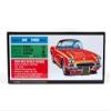 AMT 1962 Chevy Corvette 1:25 Scale Model Kit view 3